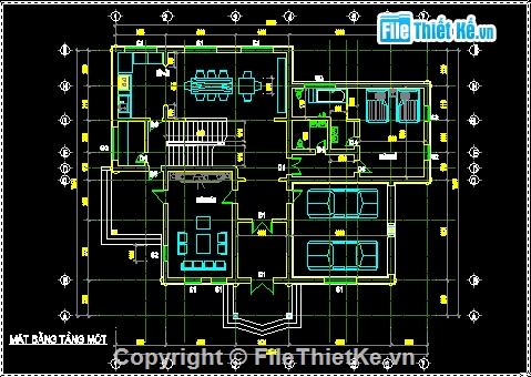 BT 3 tầng đẹp,BT 3 tầng 19x16m,bt 3 tầng